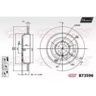 Тормозной диск MAXTECH EUHBKLJ 4329415 87 3596 873596.6980