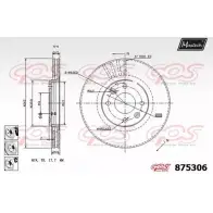 Тормозной диск MAXTECH 8753 06 4329517 875306.6880 FE3HL
