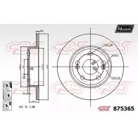 Тормозной диск MAXTECH 4329677 87536 5 09ZPM6 875365.6880
