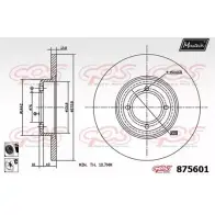 Тормозной диск MAXTECH 875601.6060 T5SH7 4329708 87 5601