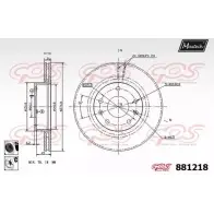 Тормозной диск MAXTECH 677MNY 8812 18 4330151 881218.6060