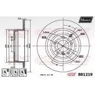 Тормозной диск MAXTECH 881219.6880 7IH47BR 4330156 88 1219