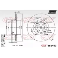 Тормозной диск MAXTECH 881403.6880 7BD8A 8814 03 4330180