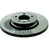 Тормозной диск JURATEK D5RWVNR BMW152 4332409 ZCE OY9