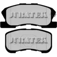 Тормозные колодки, дисковые, комплект JURATEK JCP1501 4333128 23 497 23498