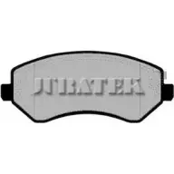 Тормозные колодки, дисковые, комплект JURATEK 2 3638 M1SG7 JCP1576 4333161