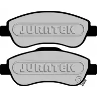 Тормозные колодки, дисковые, комплект JURATEK 2463 8 JCP168 4333217 24639