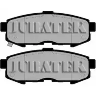 Тормозные колодки, дисковые, комплект JURATEK 24216 4333250 JCP1757 24 215