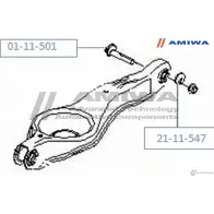 Болт с эксцентриком AMIWA 01-11-501 GY70H 1422490150 OT VH87 - Изображение 2