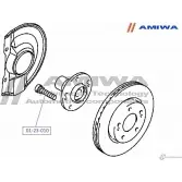 Шпилька колёсная AMIWA G0D 30Y 2AUG0 1422491551 01-23-010 - Изображение 2