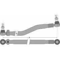 Продольная рулевая тяга JURATEK 4333801 WE1GV SP YL8 JSS1316A