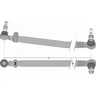 Продольная рулевая тяга JURATEK 29 ILN 4333819 JSS1341A C3NUA3T