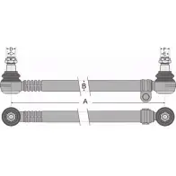 Продольная рулевая тяга JURATEK JSS1457A NAL5ZL PACFV WD 4333866