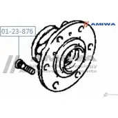Шпилька колёсная AMIWA Y8WW28K 01-23-876 1422491798 OO VXO1Z - Изображение 2