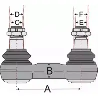 Стойка стабилизатора, тяга JURATEK 57FB20 4333935 JSS1534A P IT7OX