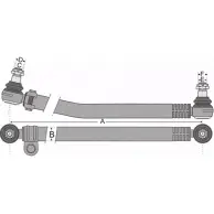 Продольная рулевая тяга JURATEK JSS1619A A9AGJT 4333962 MV 5F58