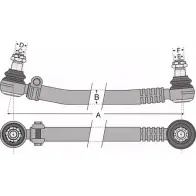 Продольная рулевая тяга JURATEK S4YJ CM JSS1620A PD79Q52 4333963