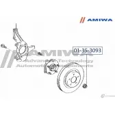 Гайка AMIWA 1422491825 C742 CM 01-35-3093 Y4N7J - Изображение 2