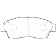 Тормозные колодки дисковые, комплект FIT 4582431733802 Toyota Chaser (X100) 3 Седан 2.4 TD (Lx100) 97 л.с. 1996 – 1999 P RD45 FP0562