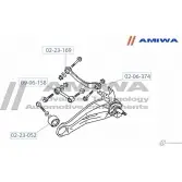 Сайленблок задней верхней продольной тяги AMIWA ZC5 0BVU TI535N 02-06-374 1422492663 - Изображение 2