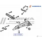 Сайленблок заднего рычага AMIWA R FTSORQ 5IJLQ 02-13-023 1422492283 - Изображение 2