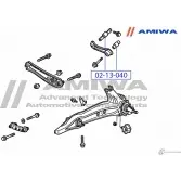 Ремкомплект сайленблоков тяги AMIWA ULEJTWO 02-13-040 1422492273 0 NGN2 - Изображение 2
