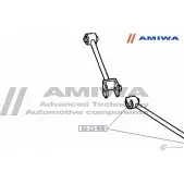 Сайлентблок задней тяги AMIWA 1422492718 02-13-909 K7VHIW JH1GF X - Изображение 2