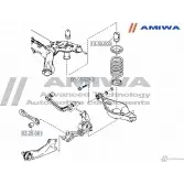 Сайлентблок задней поперечной тяги AMIWA VK MYD 02-20-001 1422492502 PIPD3 - Изображение 2