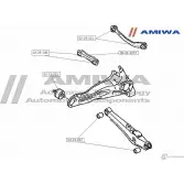 Сайленблок задней поперечной тяги AMIWA 02-23-027 1422492286 O02AJL3 5V L93HC - Изображение 2