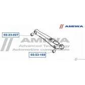 Сайленблок задней поперечной тяги AMIWA 1422492316 02-23-169 N80OVZ O CAHV0 - Изображение 2