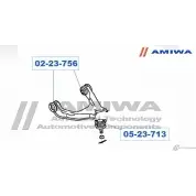 Сайленблок переднего верхнего рычага AMIWA FO RGS1 02-23-756 ZCJX0F 1422492695 - Изображение 2