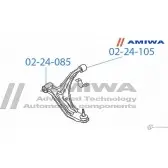 Сайленблок передний переднего рычага AMIWA Z PDOPV 1PEENQ 02-24-085 1422492614 - Изображение 2