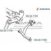 Сайлентблок передний переднего рычага AMIWA 02-24-1179 B47 RYBY 1422492548 7OKYD86 - Изображение 2