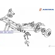 Сайлентблок задней балки AMIWA 1422492258 T BCROZ 02-24-1213 2R0KU - Изображение 2