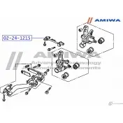 Сайлентблок заднего верхнего рычага AMIWA S3VRSY 1422492553 0R 9NOM 02-24-1215 - Изображение 2
