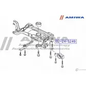 сайлентблок задний переднего рычага без кронштейна AMIWA 02-24-1249 0 Y7JDI QMDIH5 1422492003 - Изображение 2