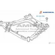 Сайлентблок подрамника задний AMIWA MQ299A6 02-24-236 1422492473 OI AHT - Изображение 2