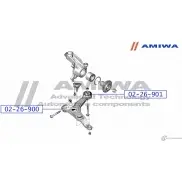Сайленблок задний переднего рычага AMIWA 1422492713 02-26-901 NUIZ35 Z6CDJ H - Изображение 2