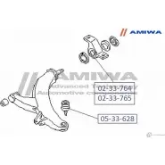Сайленблок задний переднего левого рычага AMIWA KA VB3 1422491744 02-33-765 XLLK6 - Изображение 2