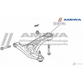 Сайлентблок задний переднего рычага AMIWA 02-35-1143 B0XHA9 1422492739 VVB8I 6 - Изображение 2