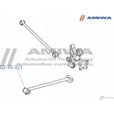 Сайленблок заднего продольного рычага AMIWA FQ0 AZV YVAJZ9X 1422492655 02-35-321 - Изображение 2