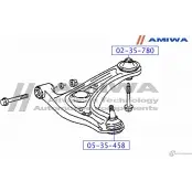 Сайленблок задний переднего рычага AMIWA 705 5DC BXRCK 1422492371 02-35-780 - Изображение 2