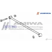 Сайлентблок задней продольной тяги AMIWA 1IBM 6 1422492720 02-35-943 ZLP765 - Изображение 2