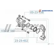 Направляющая суппорта AMIWA 03-23-133 U66A9T Q HJGM 1422491571 - Изображение 2