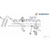 Втулка переднего стабилизатора AMIWA SWP9 R 03-24-1020 WRO7B2 1422491785 - Изображение 2