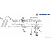 Втулка переднего стабилизатора AMIWA 1422491786 03-24-1021 WRDO 6EU EL78MM - Изображение 2