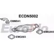 Катализатор EUROFLO 098-5 57 098-559 Nissan Almera (N15) 1 1995 – 2000 ECDN5002