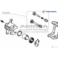 Втулка направляющая суппорта AMIWA MPFQT8I 1422491902 O5 3I6UT 03-30-3168 - Изображение 2