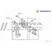 Направляющая суппорта AMIWA 1422491855 K HVUQY1 03-30-3172 9170MA - Изображение 2