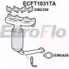 Катализатор EUROFLO 4347931 ECFT1031TA 090-50 0 28325